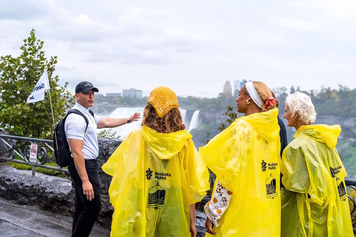 Niagara Falls Above & Behind Small Group Walking Tour image 3