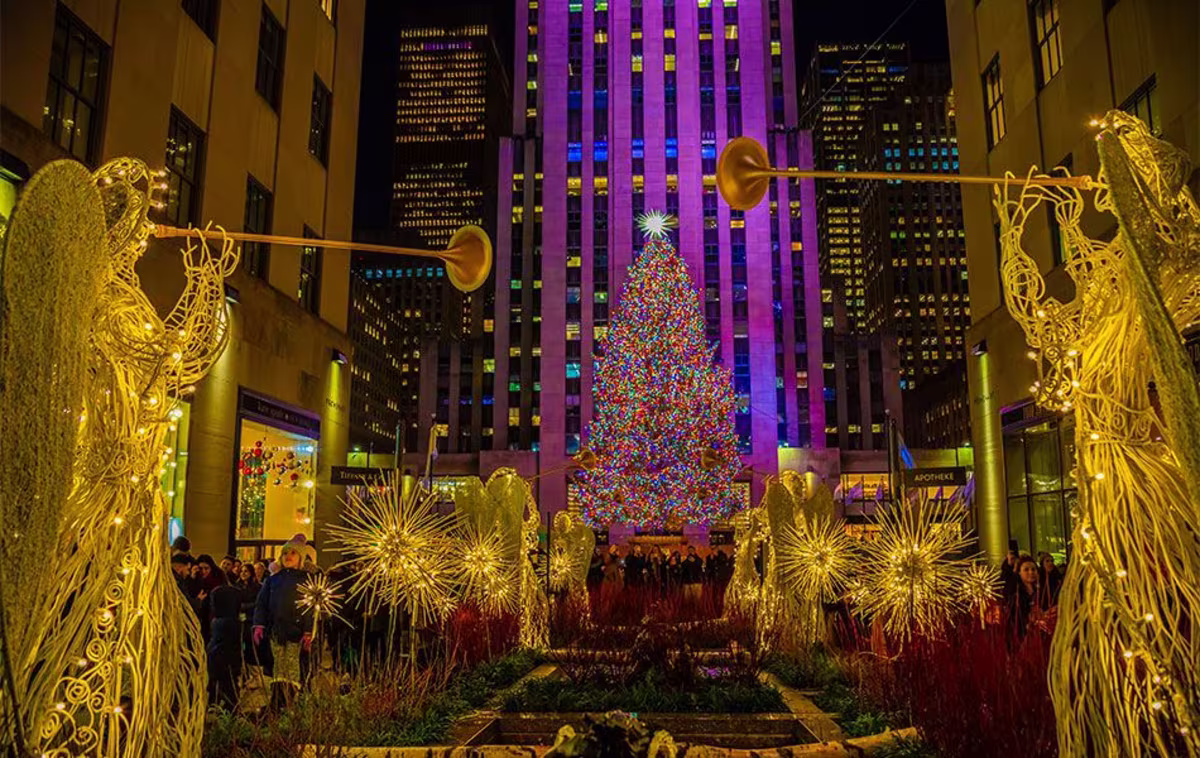 New York City Christmas Lights Tour with Empire State Building image 1